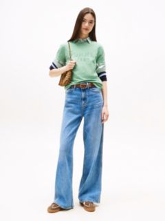 Claire Coolmax High Rise Wide Jeans — Blue 1