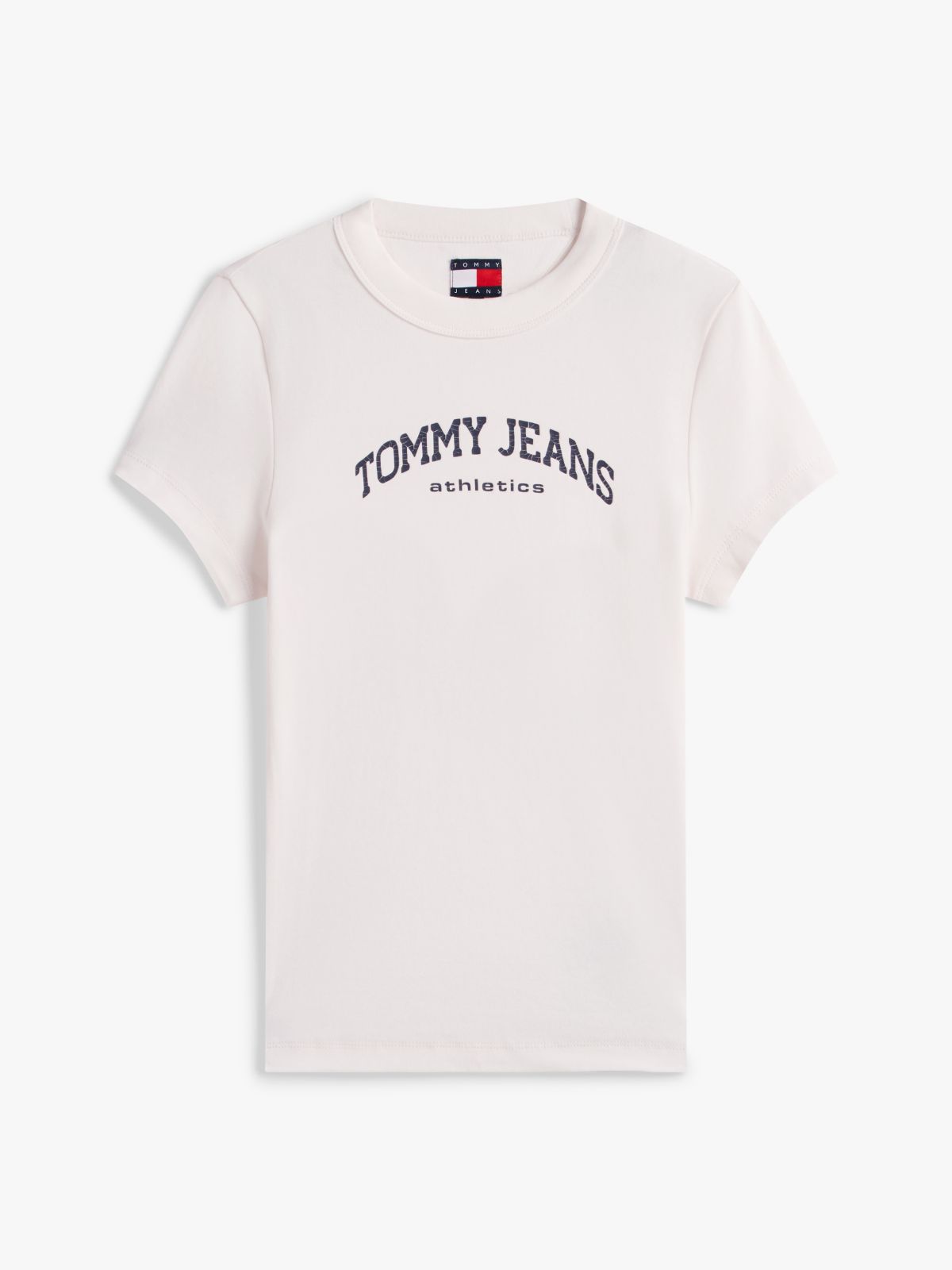 Logo Slim Crew Neck T-Shirt — White