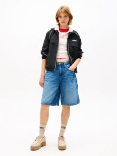 Water Repellent Piping Track Jacket — Black 3