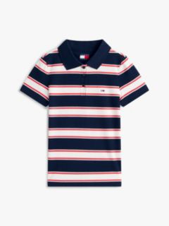 Slim Fit Ribbed Polo Shirt — Blue 5