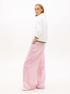 Charlie Mid Rise Loose Jeans — Pink 3