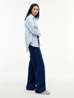 Claire High Rise Wide Jeans — Blue 3