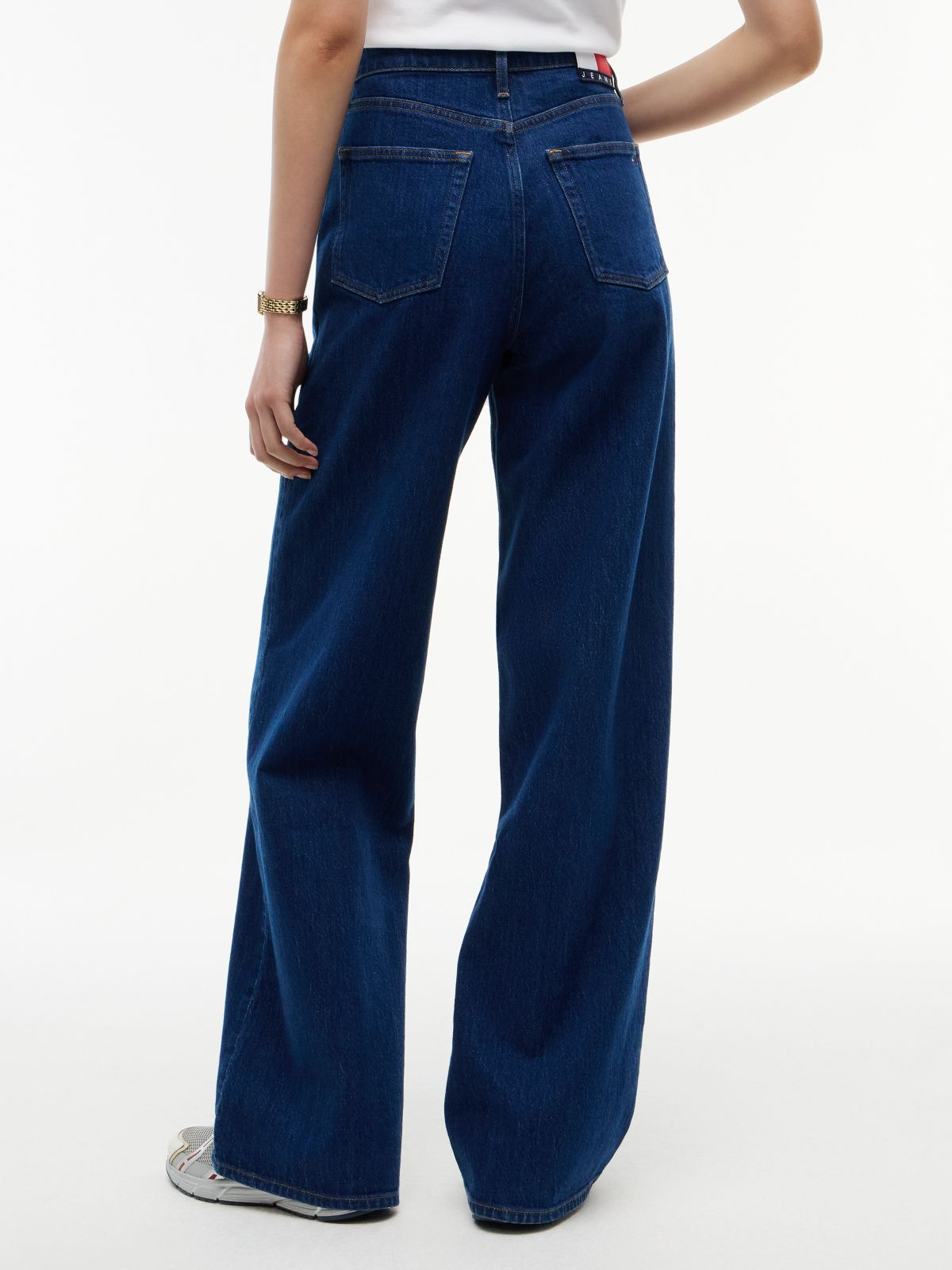 Claire High Rise Wide Jeans — Blue