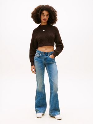 Sia Low Rise Bootcut Whiskered Jeans