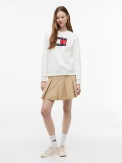Tommy Flag Sweatshirt — White 2