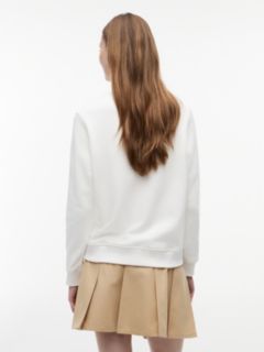Tommy Flag Sweatshirt — White 4