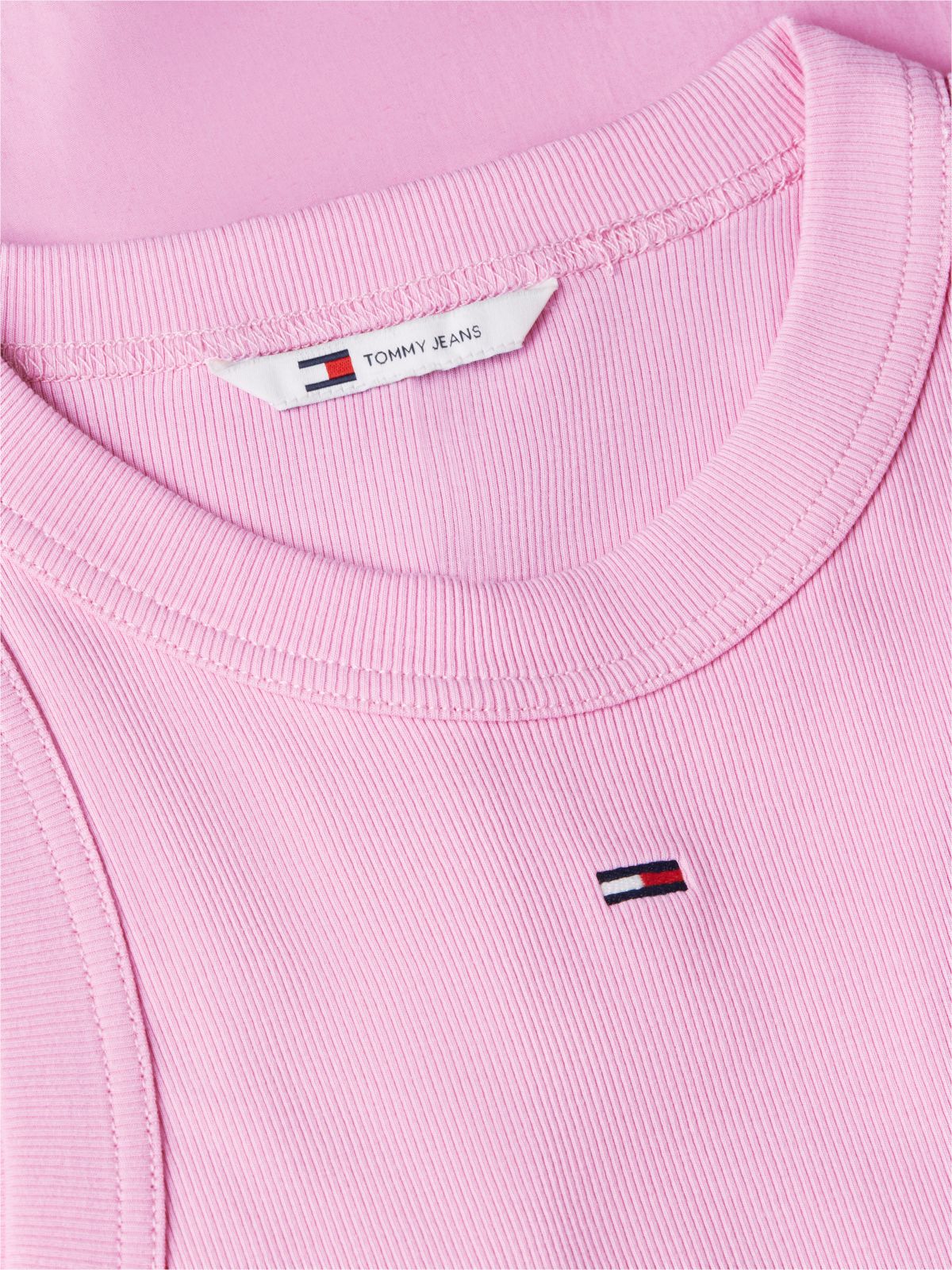 Slim Sleeveless Poplin Maxi Dress — Pink