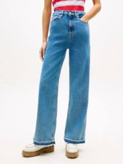 Claire High Rise Wide Jeans — Blue 2