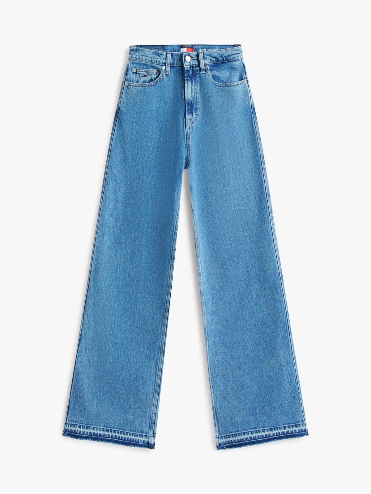 Claire High Rise Wide Jeans — Blue
