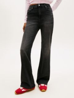 Sylvia High Rise Bootcut Black Jeans — Grey 2