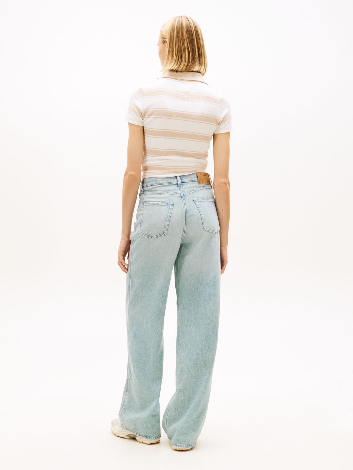 Claire High Rise Wide Jeans — Blue