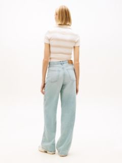 Claire High Rise Wide Jeans — Blue 5
