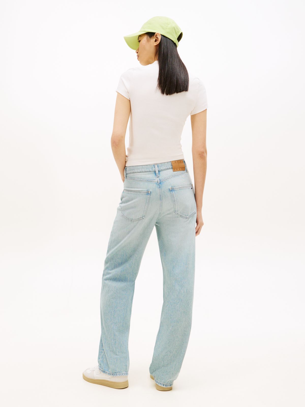 Layla High Rise Straight Jeans — Blue