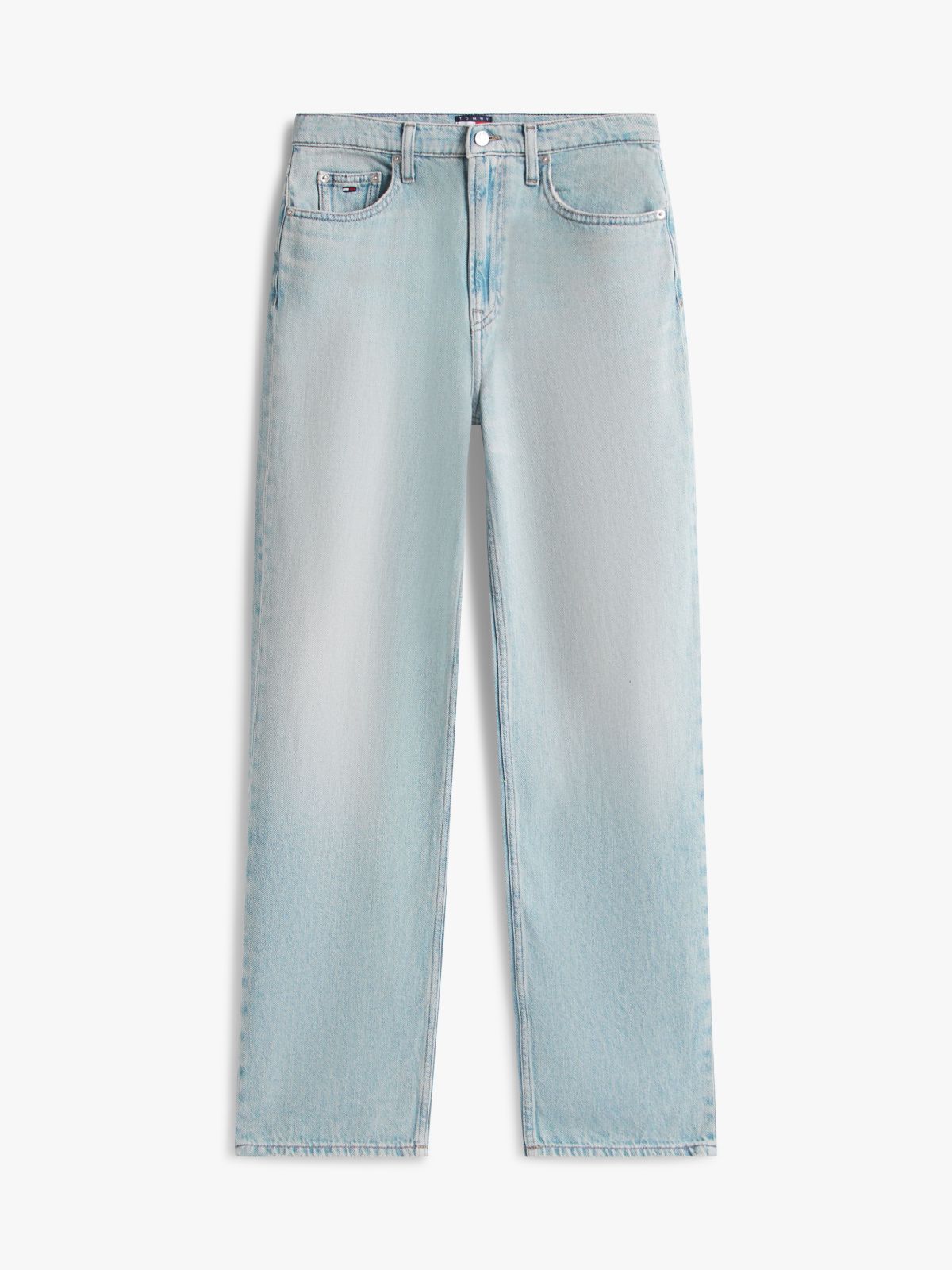 Layla High Rise Straight Jeans — Blue