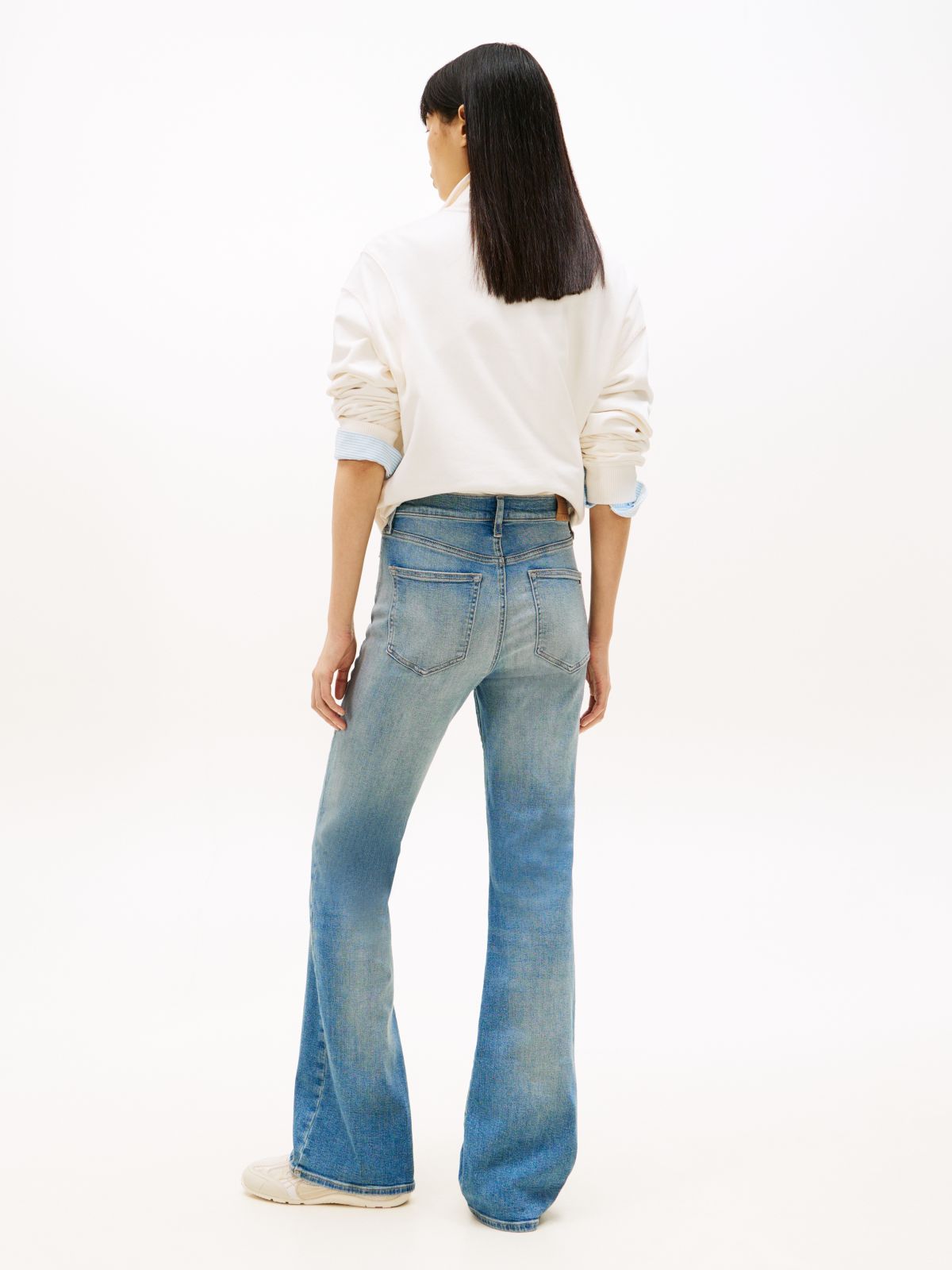 Sylvia High Rise Bootcut Jeans — Blue