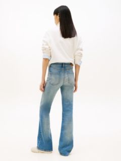 Sylvia High Rise Bootcut Jeans — Blue 4