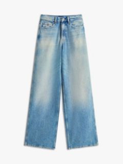Claire High Rise Wide Jeans — Blue 5