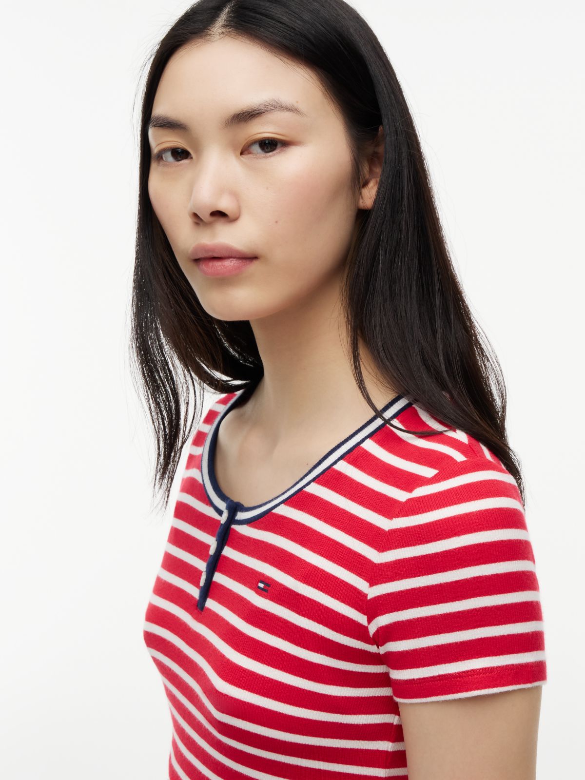 Slim Henley T-Shirt — Multi