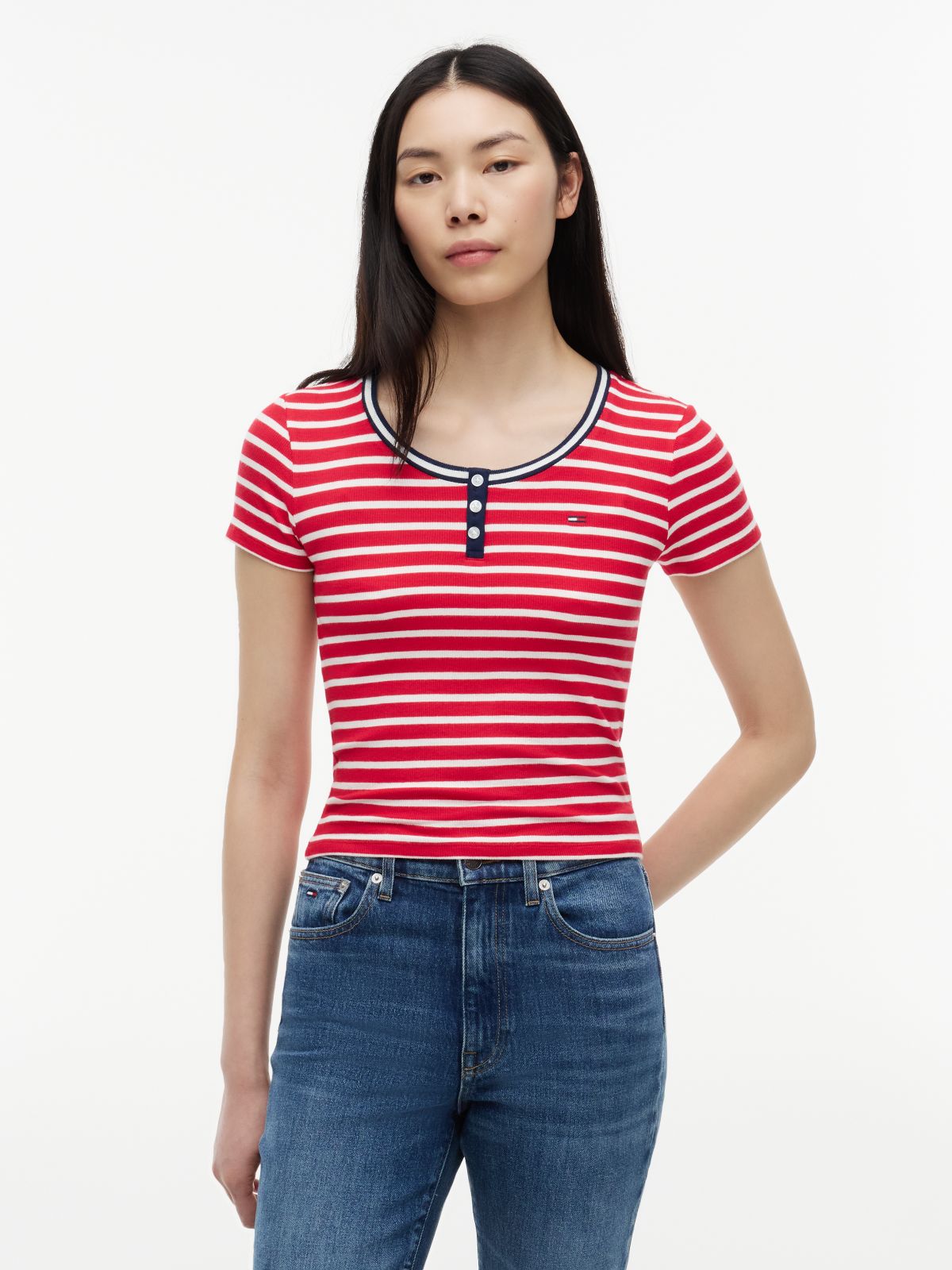 Slim Henley T-Shirt — Multi