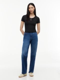 Slim Henley T-Shirt — Black 2