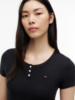 Slim Henley T-Shirt — Black 3