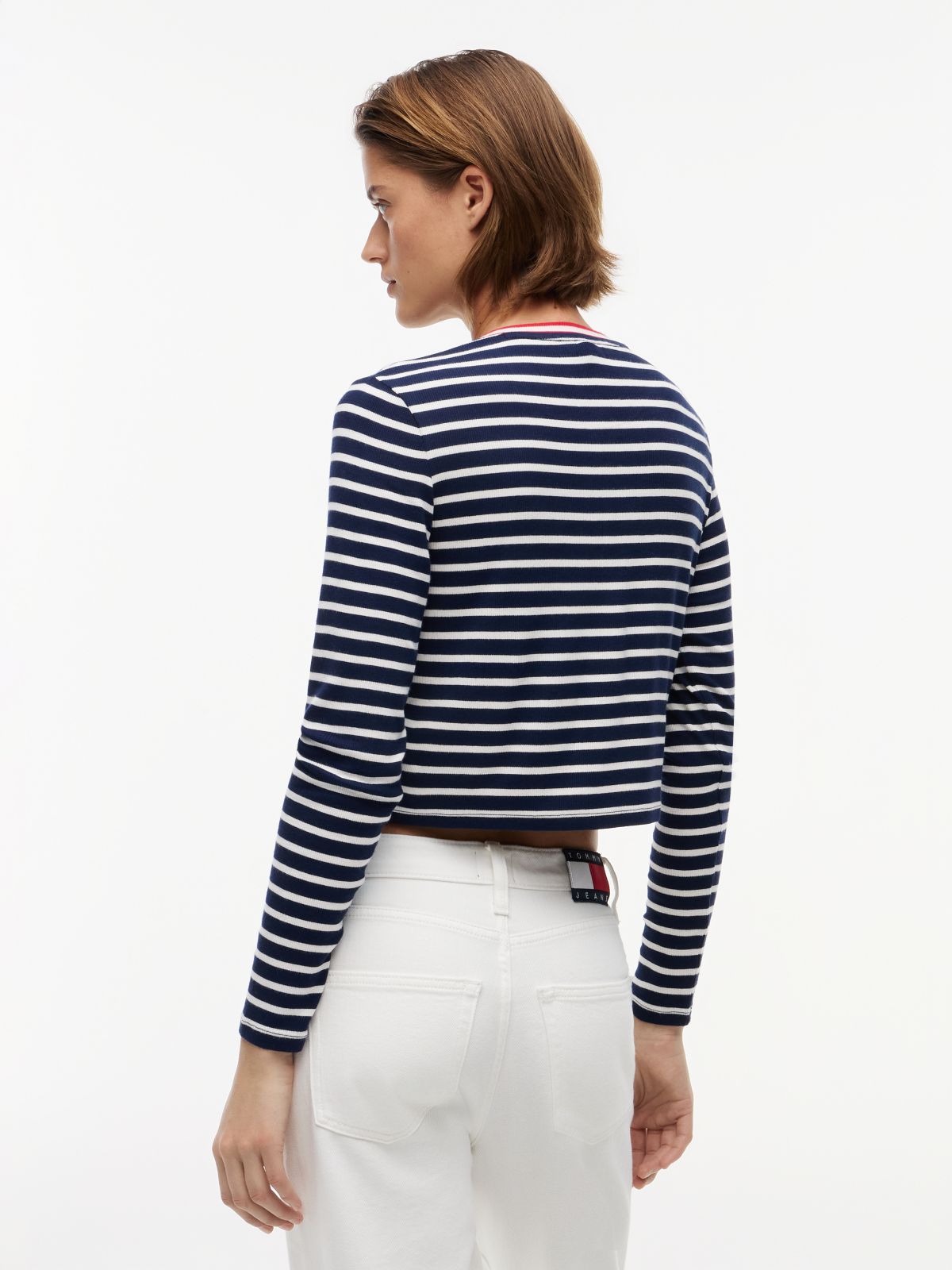 Slim Jersey Cardigan — Multi