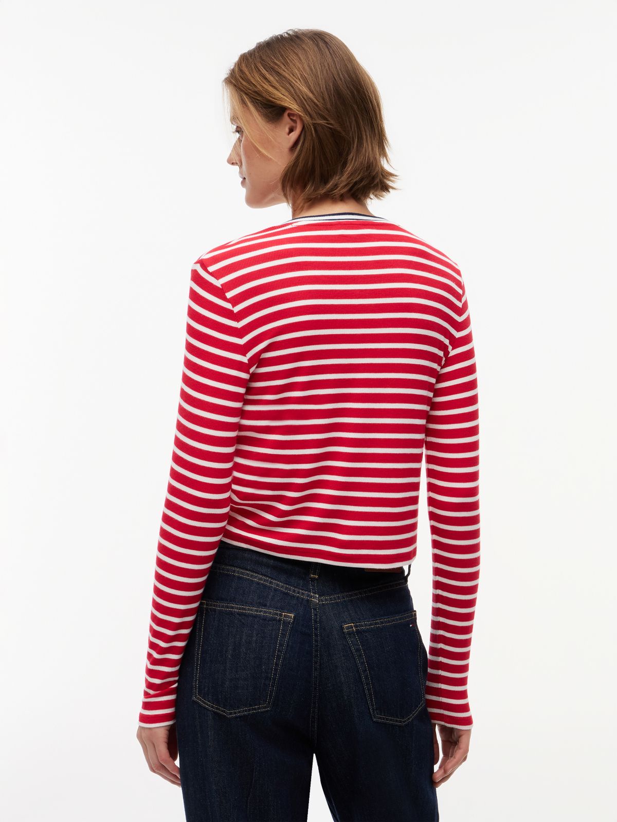 Slim Jersey Cardigan — Multi