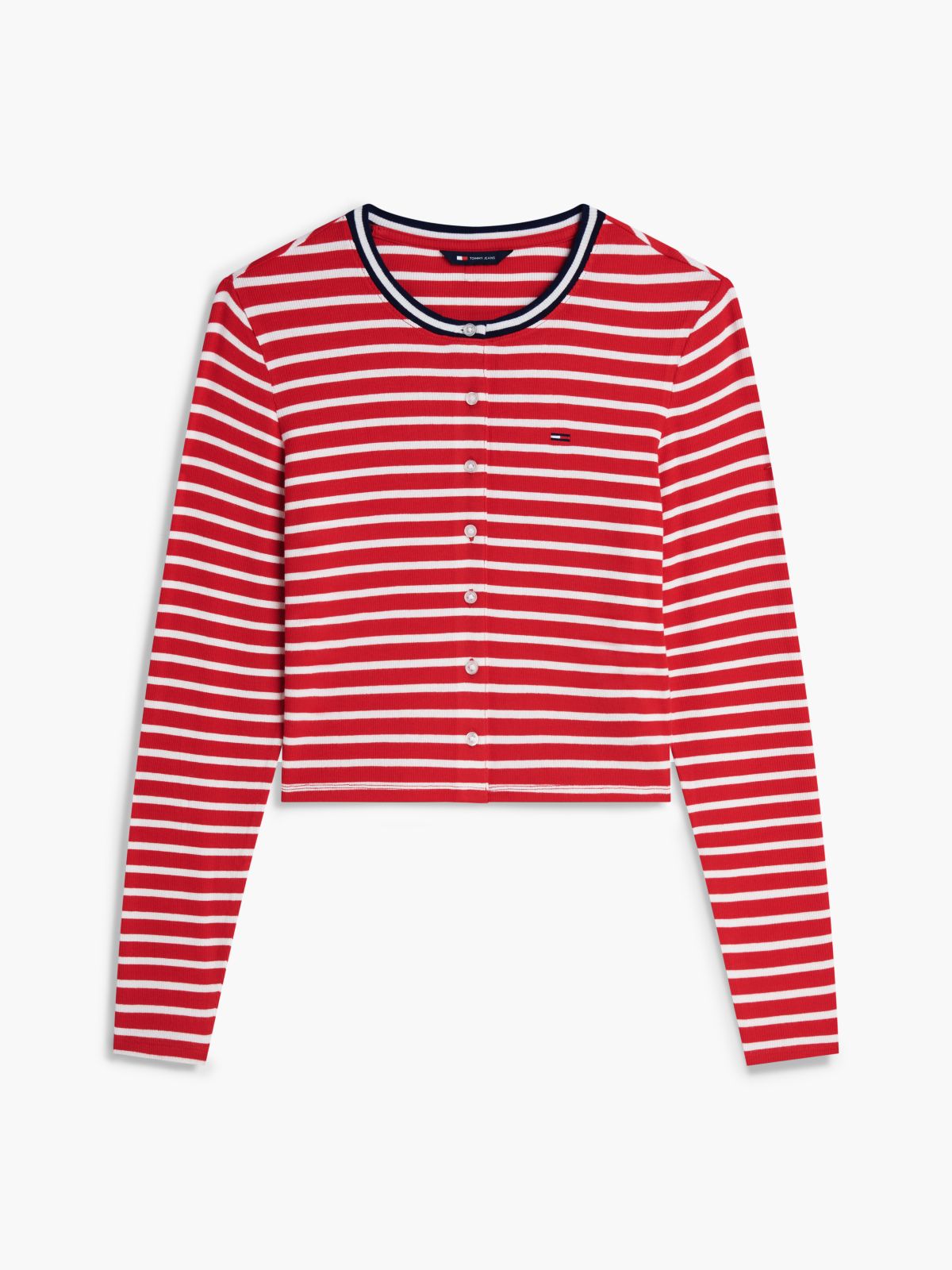 Slim Jersey Cardigan — Multi