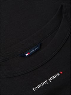 Logo Ribbed Slim Tank Top — Black 6