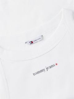 Logo Ribbed Slim Tank Top — White 6