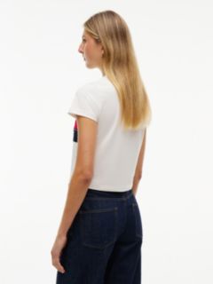Tommy Flag T-Shirt — White 4