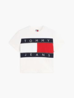 Tommy Flag T-Shirt — White 5