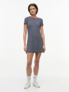 Jersey Fit And Flare Mini Dress — Multi 1