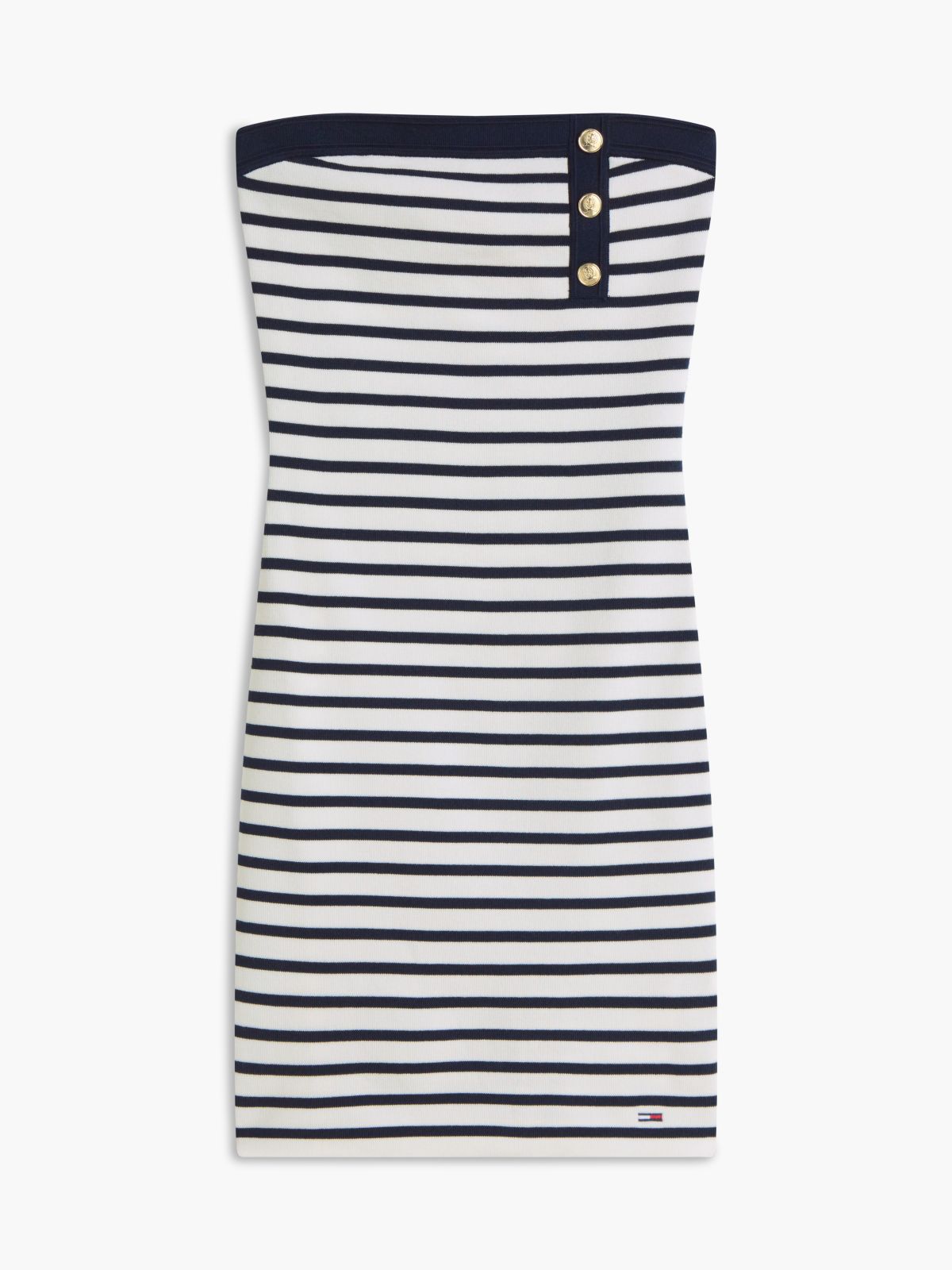 Bandeau Extra Slim Mini Dress — Multi