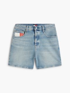 Vintage Mom Mid Rise Denim Shorts — Blue 5