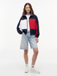 Back Logo Regatta Oversized Windbreaker — Blue 2