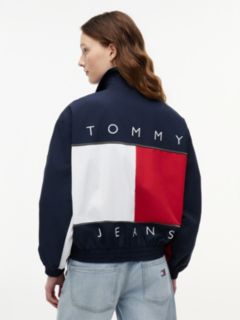 Back Logo Regatta Oversized Windbreaker — Blue 4