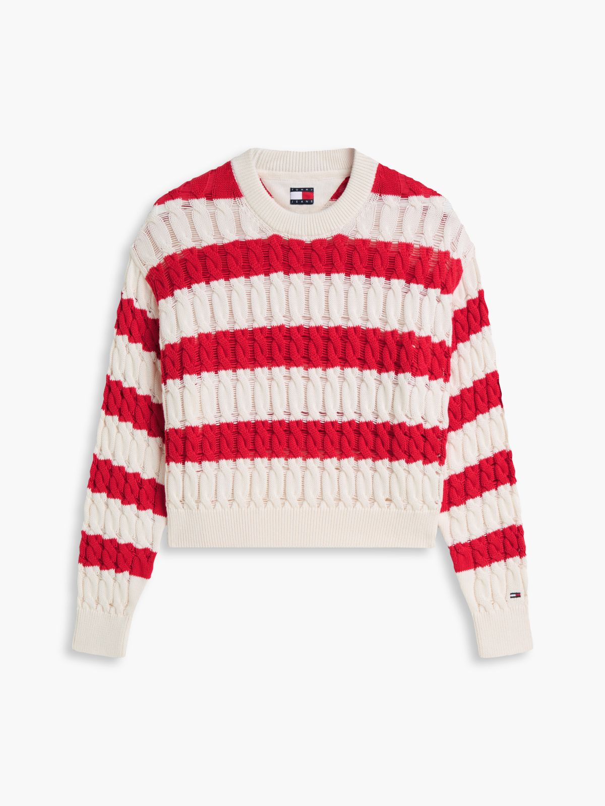 Loose Cable Knit Jumper — Multi