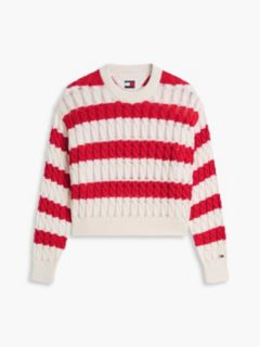 Loose Cable Knit Jumper — Multi 5