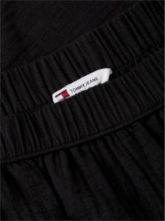 Crinkle Textured Relaxed Shorts — Black 6