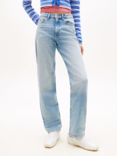 Kira Mid Rise Straight Jeans — Blue 2