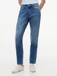 Lucy Mid Rise Slim Jeans — Blue 2