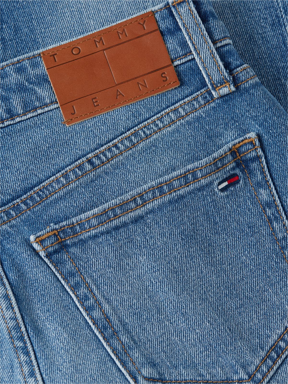 Lucy Mid Rise Slim Jeans — Blue