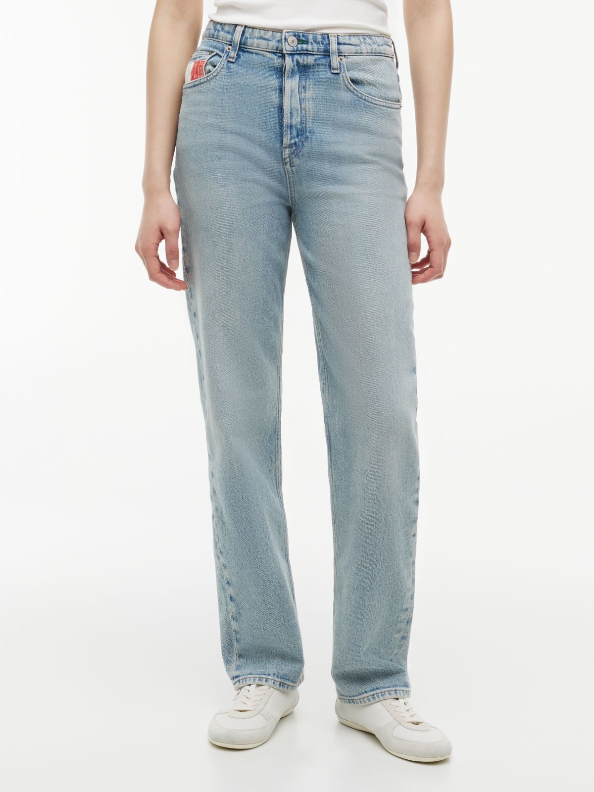 Layla High Rise Straight Vintage Jeans — Blue
