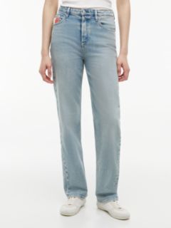 Layla High Rise Straight Vintage Jeans — Blue 2