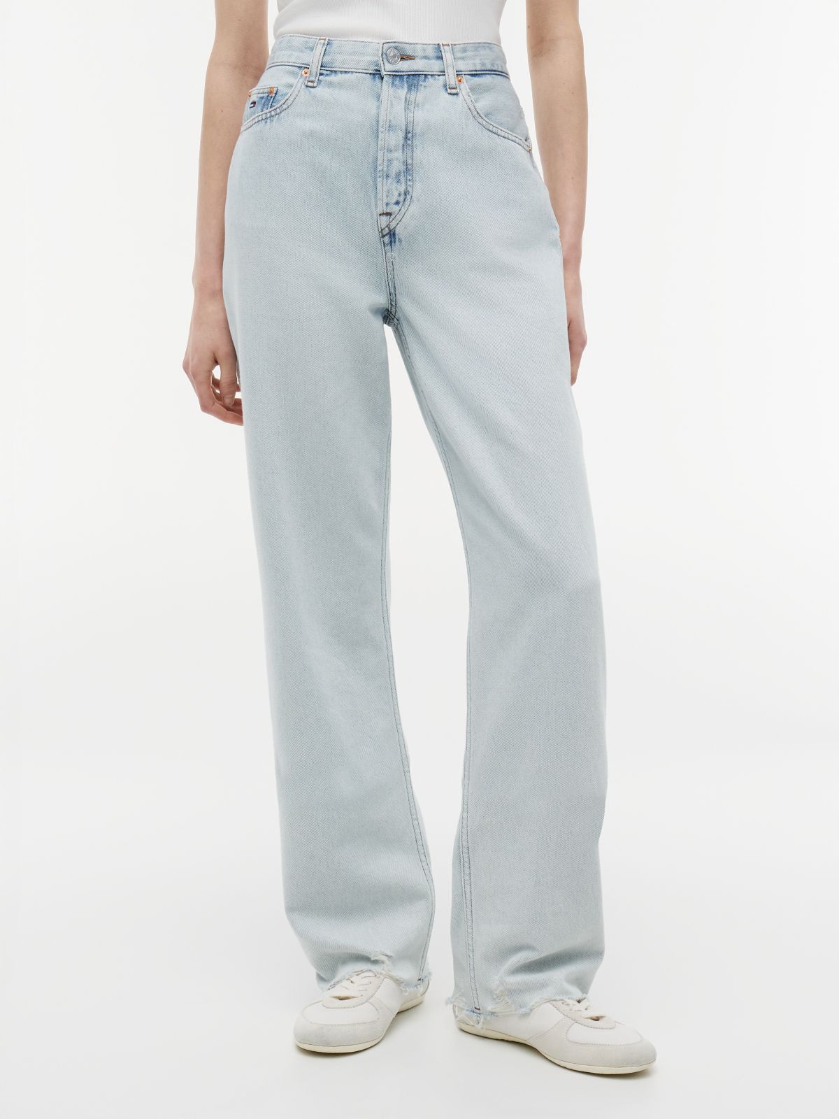 Layla High Rise Straight Jeans — Blue