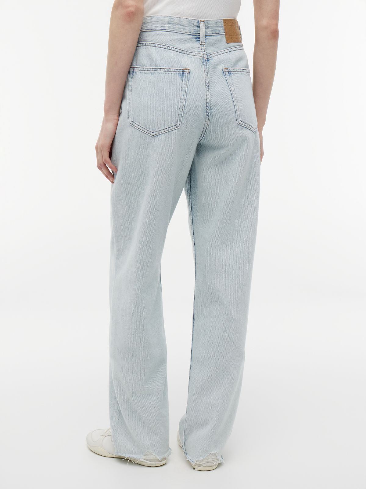 Layla High Rise Straight Jeans — Blue