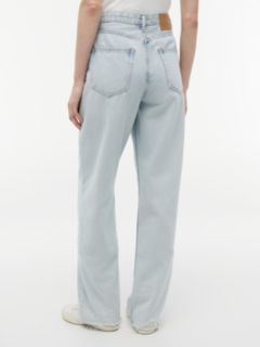 Layla High Rise Straight Jeans — Blue 4