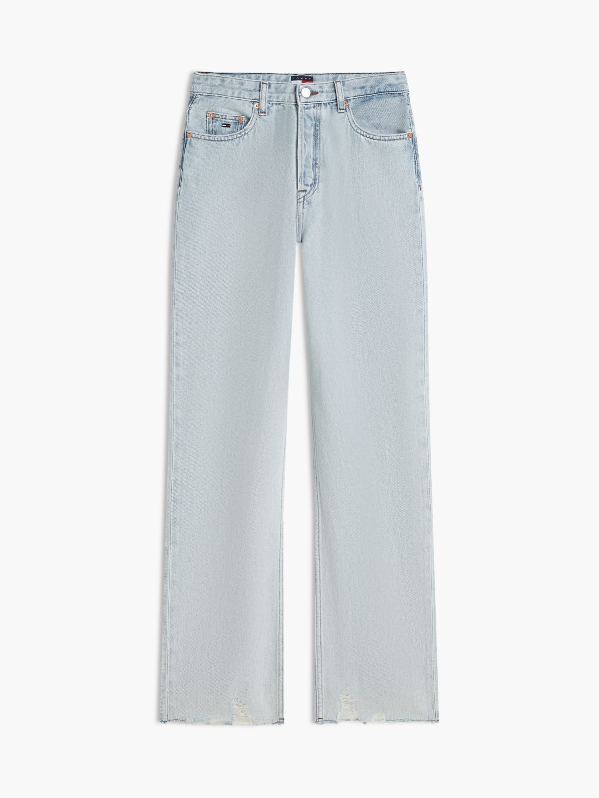 Layla High Rise Straight Jeans — Blue
