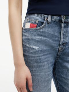 Kira Mid Rise Straight Vintage Jeans — Blue 3